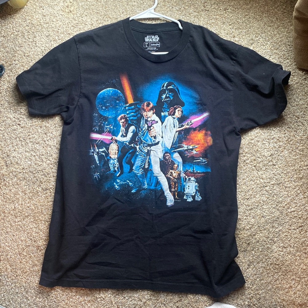 Star Wars t shirt size large